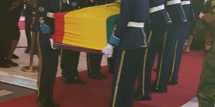 Rawlings Funeral : Day one of File Past Ends, Body lifted to unknown location