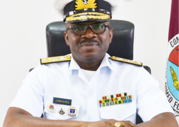 Akufo-Addo appoints Rear Admiral Seth Amoama to act as new Chief of Defense Staff