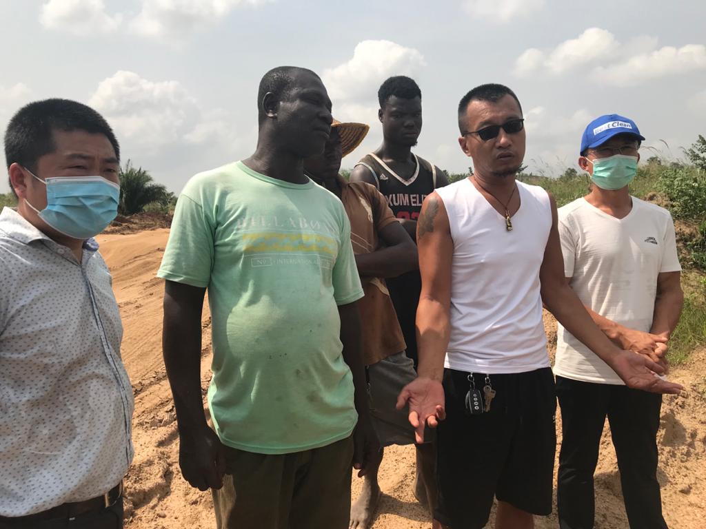 Chinese 1D1F investor assaulted by Sand winners, landguards at Teacher-Mante