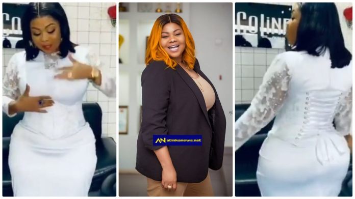 Empress Gifty Shows her Curvy Hips and Butt in new video