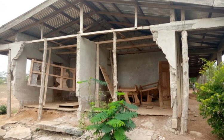 Goka Presby Primary KG block turns death trap, Assembly Member calls for intervention