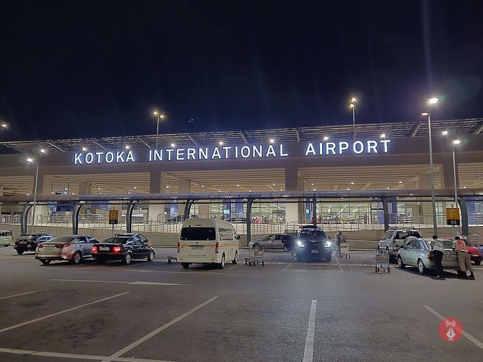 Col. Damoah weeps as National Security Boys take over Kotoka Airport
