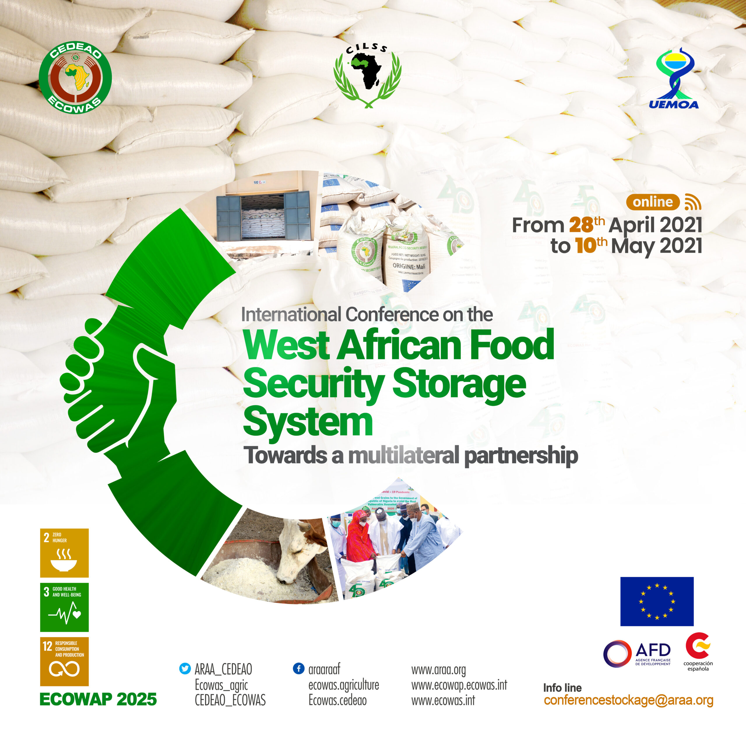 Int. Confab on the West African Food Security Storage System: ECOWAS to build a multilateral partnership around its experience