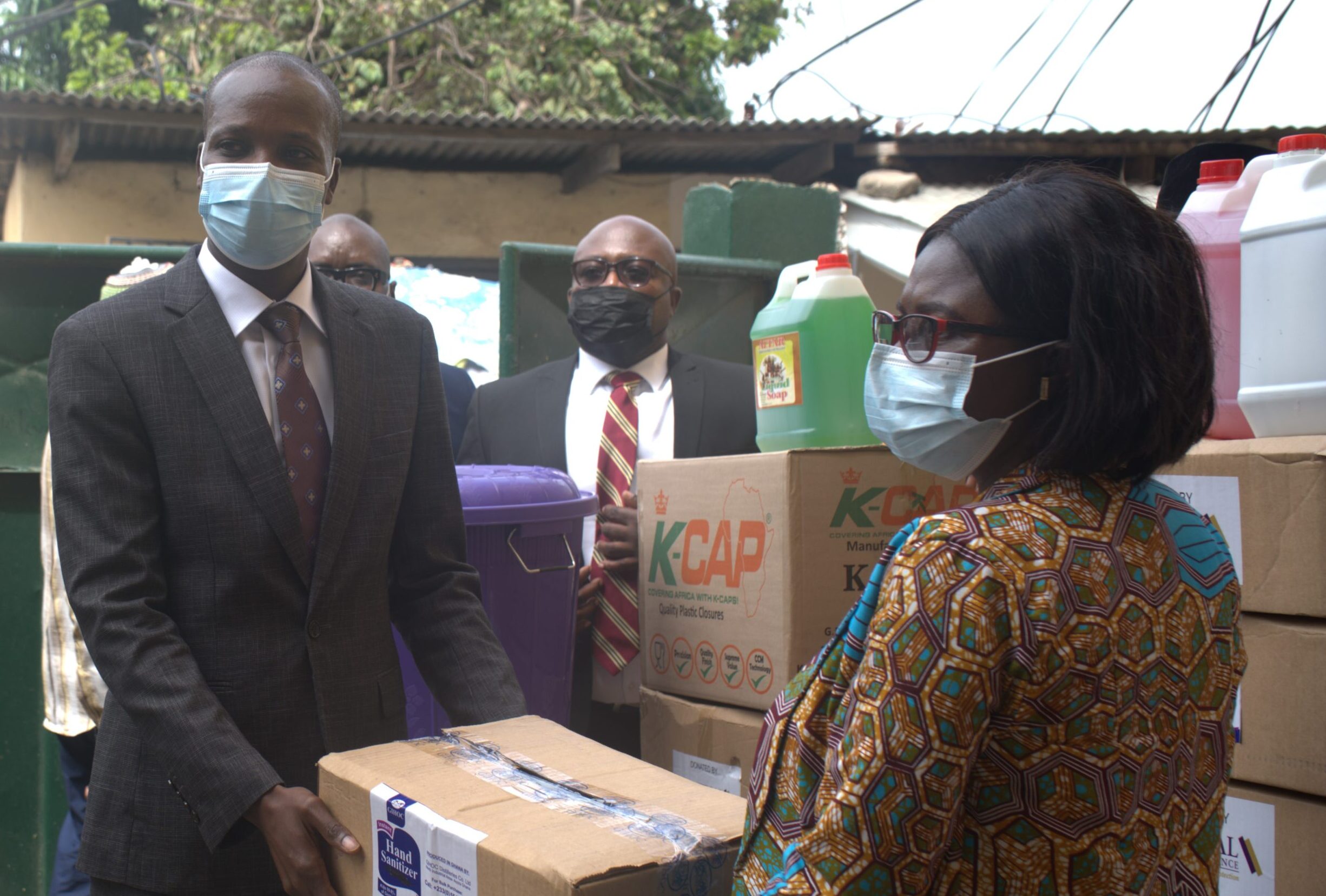 COVID-19: Imperial General Assurance supports Basic Schools in Accra with preventive items