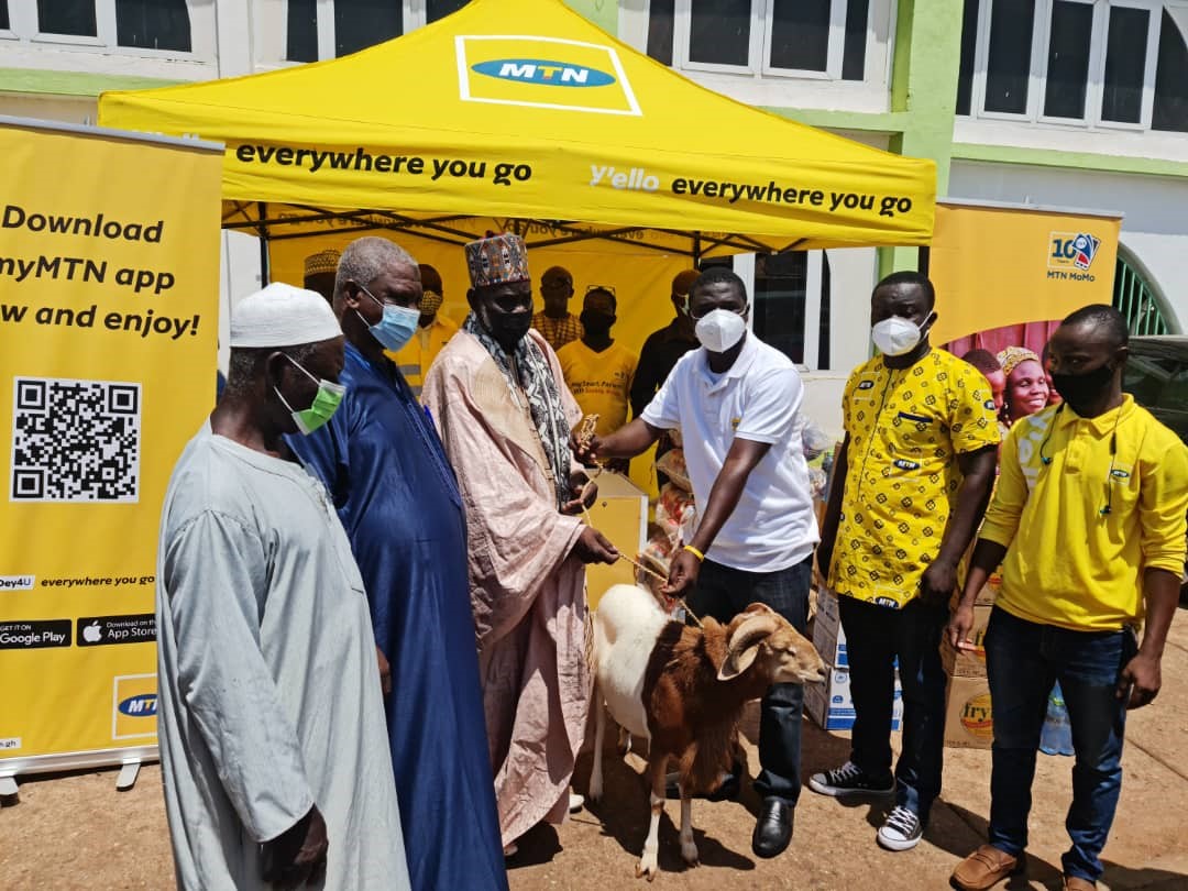 MTN Donates to Chief Imams and 6000 Families for Eid Ul-Fitr