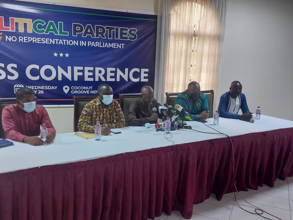 Some small political parties lambast NDC over EC’s Electoral Reforms