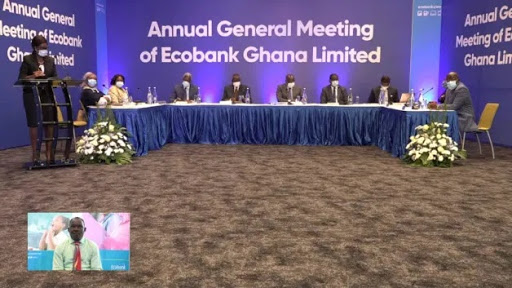Ecobank holds virtual AGM: Declares GHc177m to shareholders with BoG’s special consent