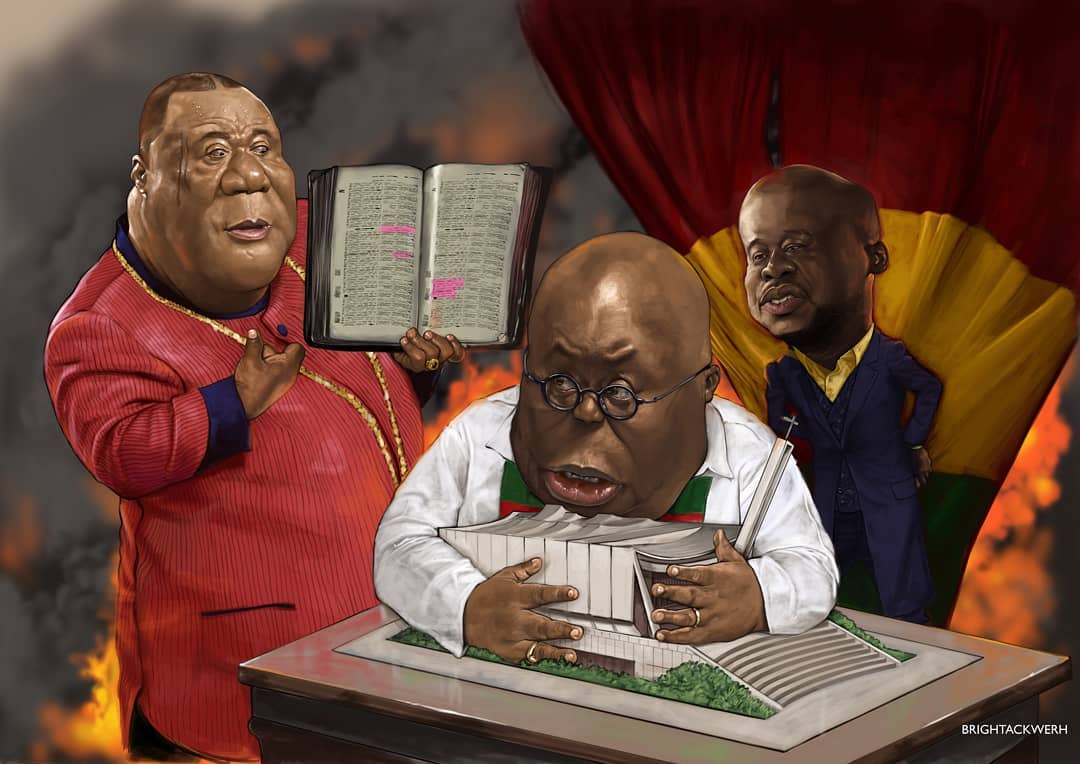 Akufo-Addo activates mafia Extortion Tactics for National Cathedral