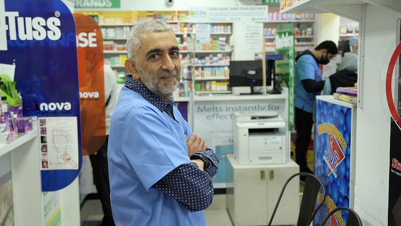 Sponsors of Brave: The Gratitude Season - nominee 8: Abdullah Khan from Athlone Pharmacy in Cape Town