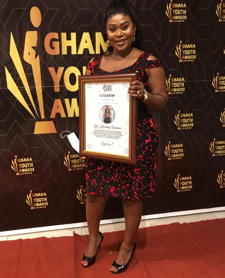 Ghana Youth Awards honours Host of Tumhari Pahki Chatroom on Atinka TV
