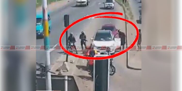 How a CCTV Camera captured the Daylight Robbery Incident at Achimota