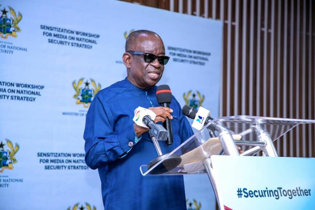 Security: The Media must not take Ghana’s Peace for granted – Kan Dapaah