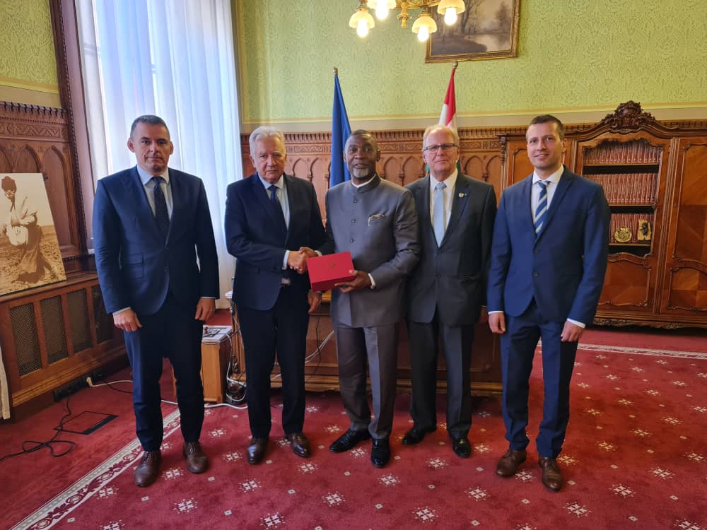 Hungarian Government honours Dr. Lawrence Tetteh at Parliament in Hungary