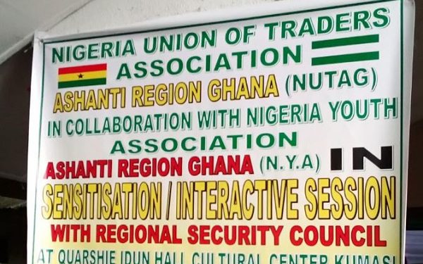 Nigerian traders present documents to Ghana’s presidential taskforce on trade