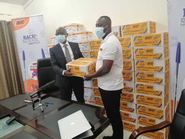 BIC@70:  Collaborates with GES to support 70,000 students with 70,000 pens ahead of the 2021 BECE
