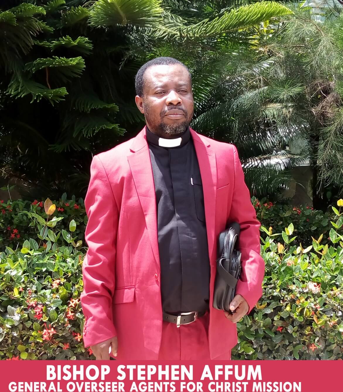 Prosper in the Name of Jesus - Bishop Affum blesses Christians