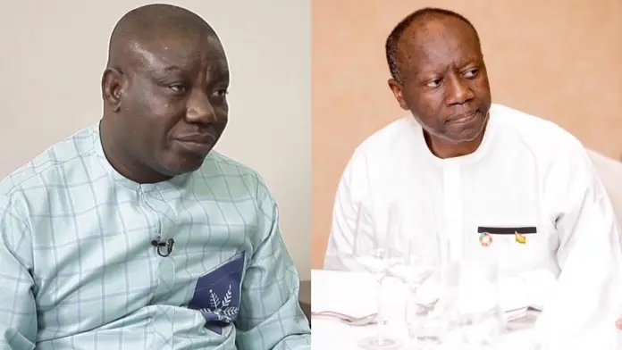Sack ‘incompetent’ Ken Ofori-Atta; he’s the cause of the country’s economic woes – Adongo to Akufo-Addo