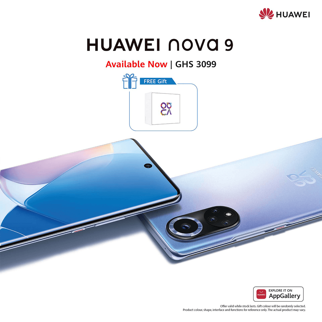 All new and innovative HUAWEI nova 9 now available in Ghana!