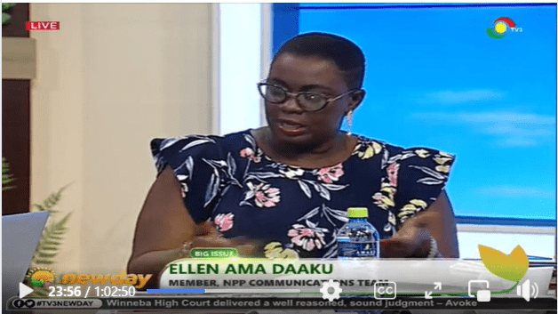 Current hardship in Ghana not about poor economic management – Ellen Ama Daaku