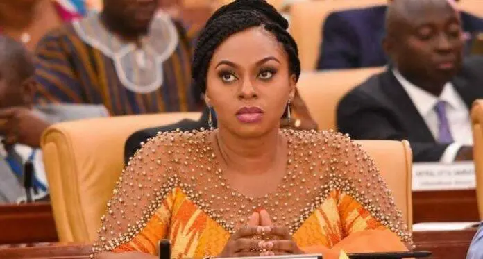 Adwoa Safo still not in the country as NPP seeks to pass E-levy