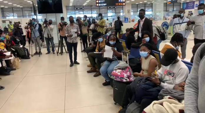 54 more Ghanaian students in Ukraine arrive from Romania