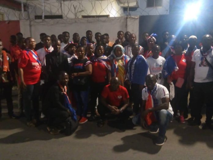 NPP members ‘picket’ at party headquarters over Kwadaso polling station elections