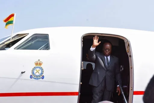 Akufo-Addo jets off to Dubai to attend Expo 2022