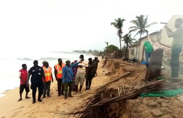 Ketu-South Tidal waves: MCE tells residents to move to higher grounds; 202 people displaced so far