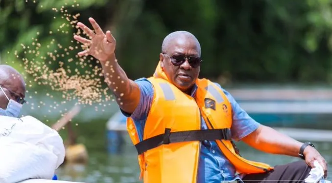 How Mahama started solving the tidal wave havoc in Volta Region