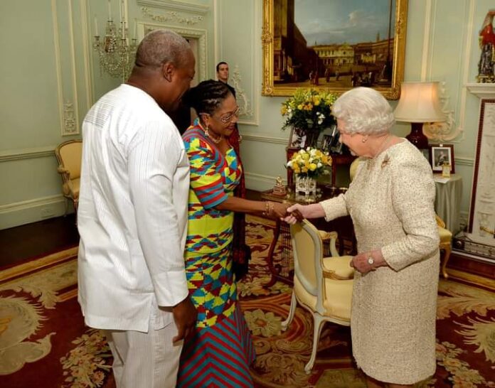 John Mahama congratulates Queen Elizabeth on her Platinum Jubilee