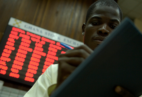 Stock market records no gainers and decliners The Accra bourse did not record any change closing at the same mark as it opened at 2,495.57 points representing a YTD return of -10.53%. The GSE Financial Stock Index (GSE-FSI) also maintained its value to close trading at 2,170.33 points translating into a YTD return of 0.86%. Wednesday’s trading activities saw nineteen (19) equities traded, ending with no gainer nor decliner as market capitalization for the day settled at GH¢61.52 billion. In all, a total of 46,059 shares valued at GH¢6,173.57 was traded on the day. Compared with the previous GSE trading day Tuesday, June 21, Wednesday’s data shows a 99.26% decline in volume traded and 99.88% decline in trade turnover. Meanwhile, Scancom PLC. (MTNGH) accounted for 53.53% of the total value traded whilst the Produce Buying Company Limited (PBC) recorded the largest volumes traded. RelatedPosts Fertiliser faces prolonged price hikes – World Bank Sekyiwa Darko Foundation Launched MTN on track to invest $1bn in infrastructure by 2025 TOP TRADED EQUITIES Ticker Volume Value (GH¢) PBC 20,401 408.02 CPC 10,061 201.22 CLYD 10,041 301.23 MTNGH 3,843 3,304.98 CAL 1,200 960.00 Daily Equity Market Report_22.06.2022 by Fuaad Dodoo on Scribd