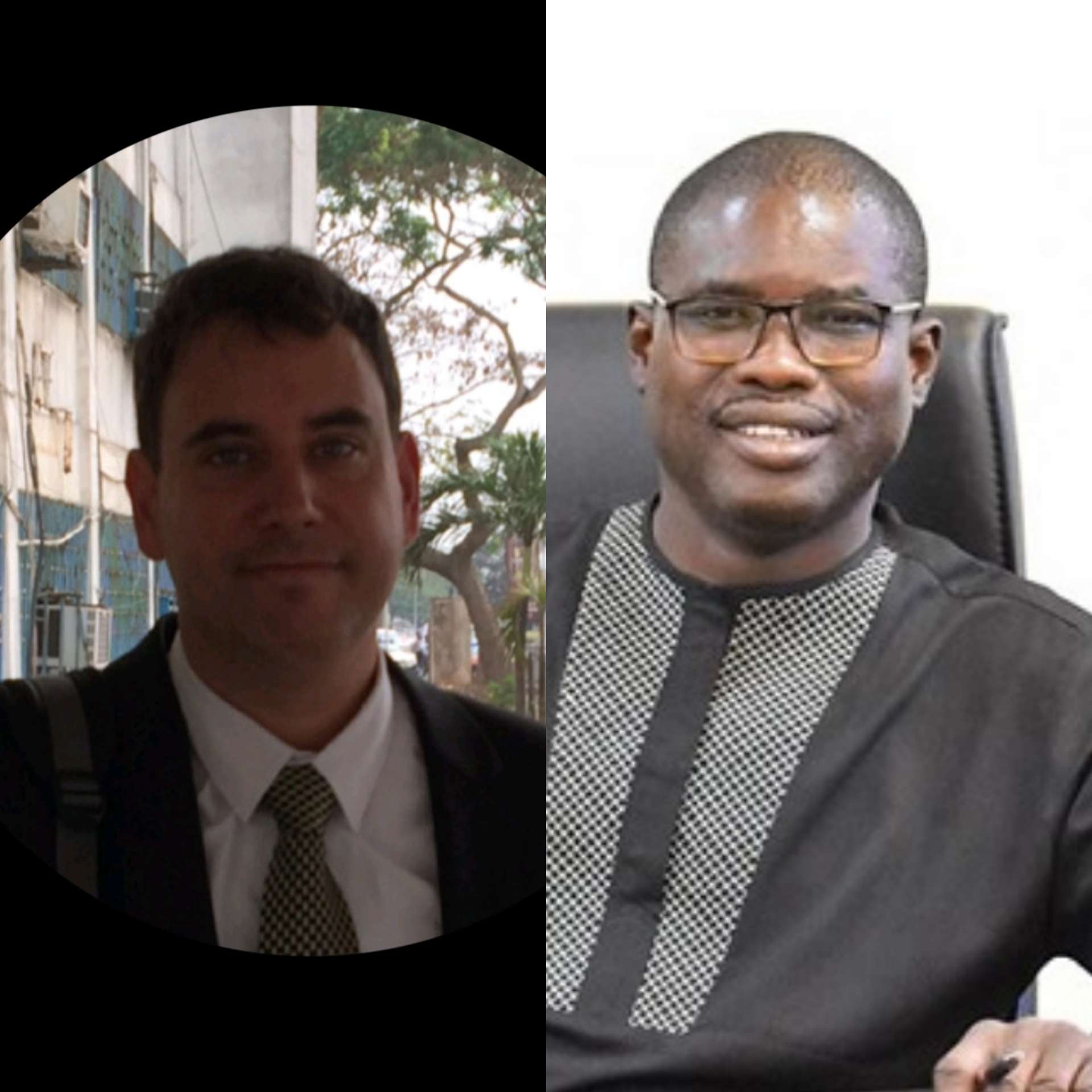 Eyal Leshamn, CEO of Lesico and Ing. Dr. Clifford A. Braimah Managing Director of Ghana Water Company Limited (GWCL)