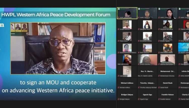 Stepping Up to the Realization of Peace through HWPL Western Africa Peace Development Forum