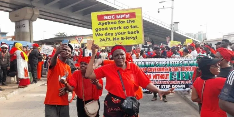 AriseGhana Takes KromAyeShe Demonstrations to Ashanti Region: OseiKrom Ayeshi