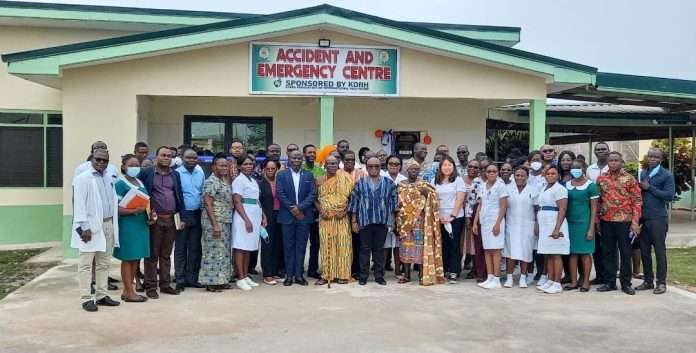 Korea Foundation builds Accident, Emergency Centre for Volta Regional Hospital