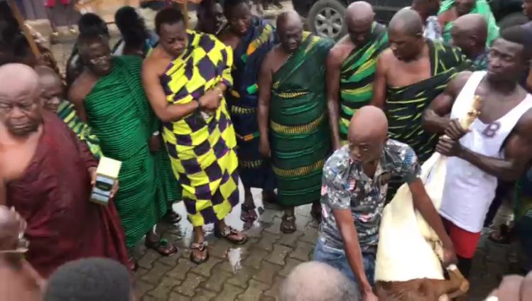 Manhyia, Otumfuor and his Asanteman Traditional Council or the Ada Traditional Council