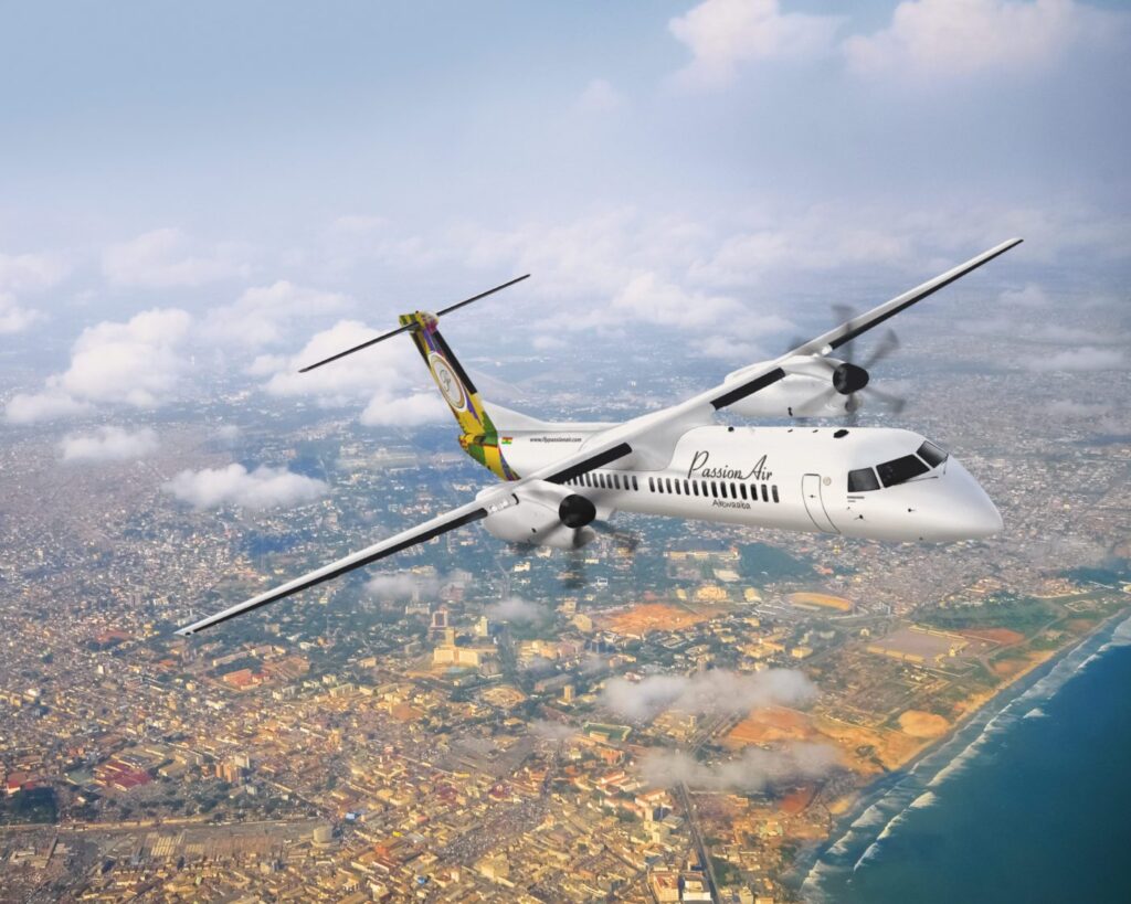 PassionAir to start 4x weekly Accra-Sunyani flights in September