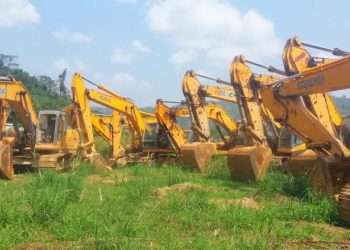 AR: Operation Halt II seizes 12 Excavators over galamsey
