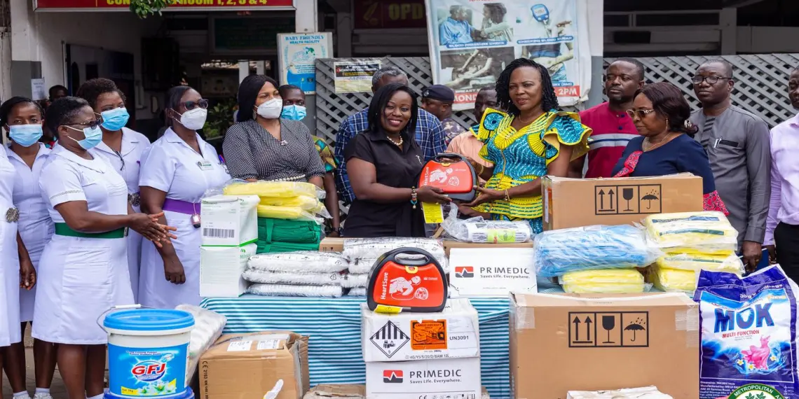 AMA donates to support healthcare delivery in Kaneshie Polyclinic