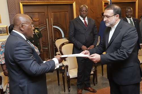 President receives 4 new envoys to Ghana
