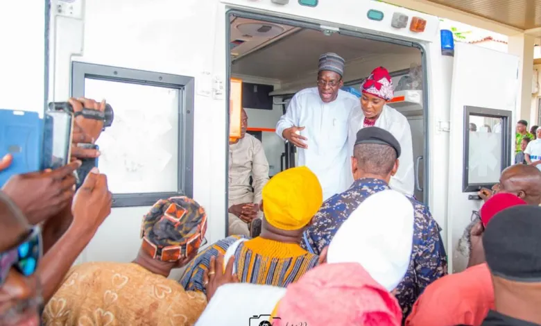 Speaker Bagbin presents citizens funded ambulance to Wa Regional Hospital