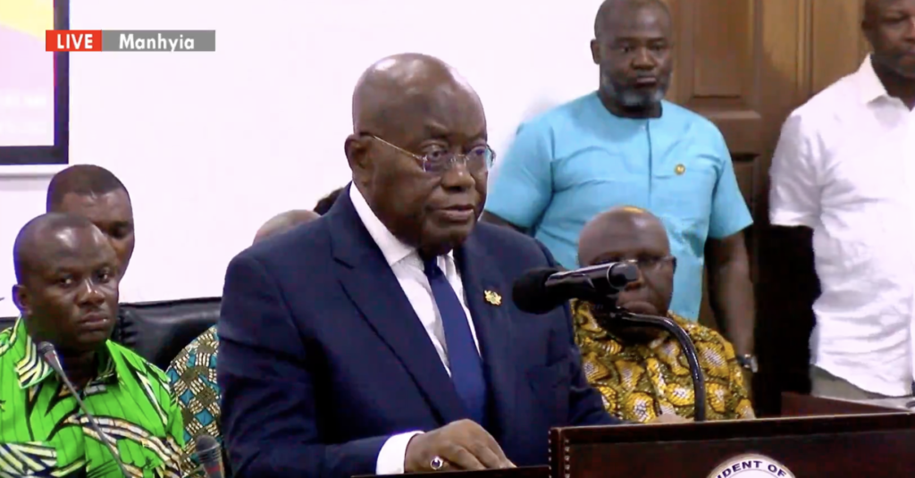 Secret Galamsey Closed Door Meetings: Akufo-Addo shut door on Ghanaians