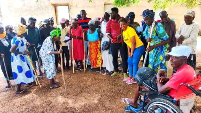 Sound mind foundation donates to aged, disabilities groups in Katiu