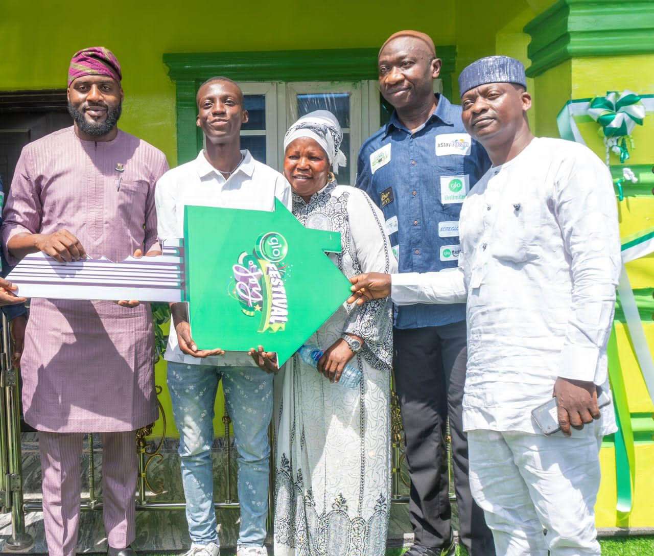 19 year old undergraduate wins first House in Glo Festival of Joy Promo