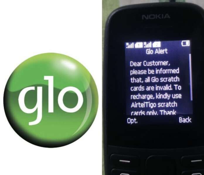 Glo scratch cards rendered invalid; customers, STAFF left stranded