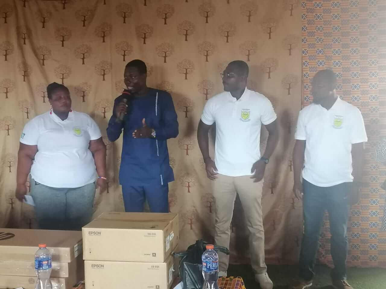 ANT97 Year Group Donates Education Materials to Accra New Town Experimental 1 JHS