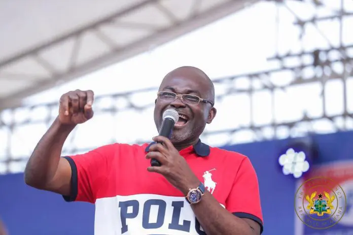 NPP flagbearer polls: Survey result places Kennedy Agyapong 3rd as it tips Bawumia to win