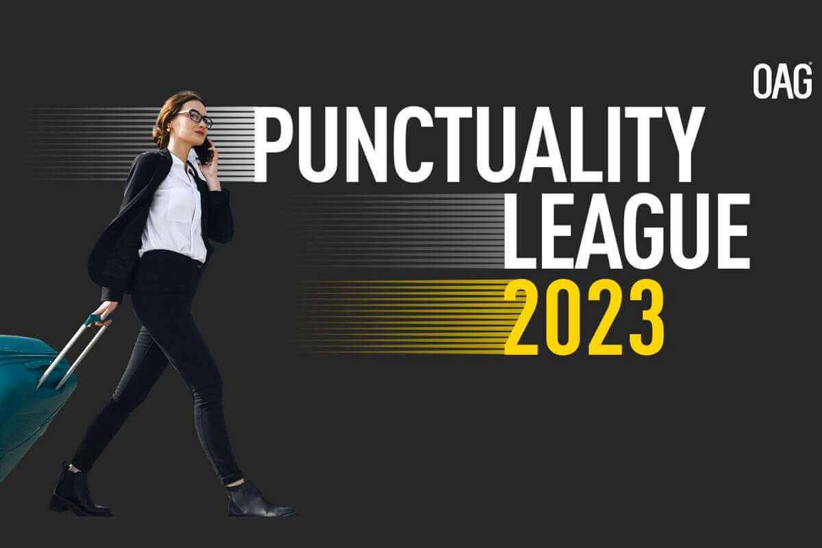 OAG Reveals World’s Most Punctual Airlines and Airports in its Punctuality League 2023