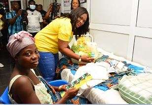 MTN Ghana Foundation Present Gifts to Christmas Babies in 30 Hospitals across the Country
