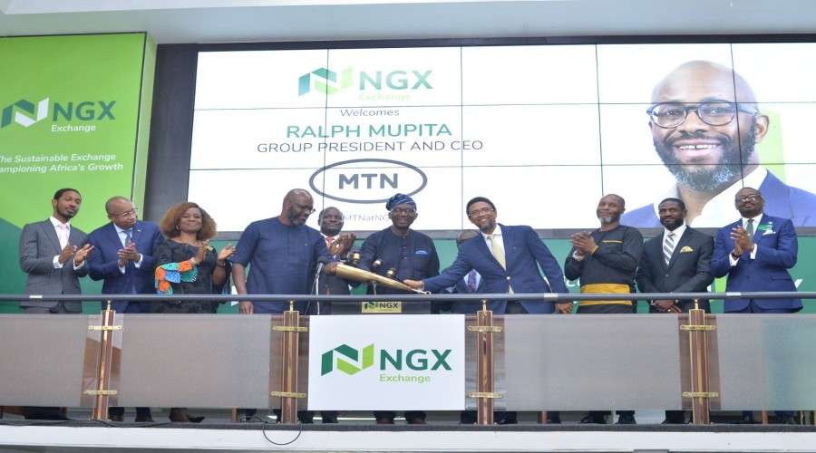 MTN Group CEO, Ralph Mupita, lauds NGX for democratising access to financial securities